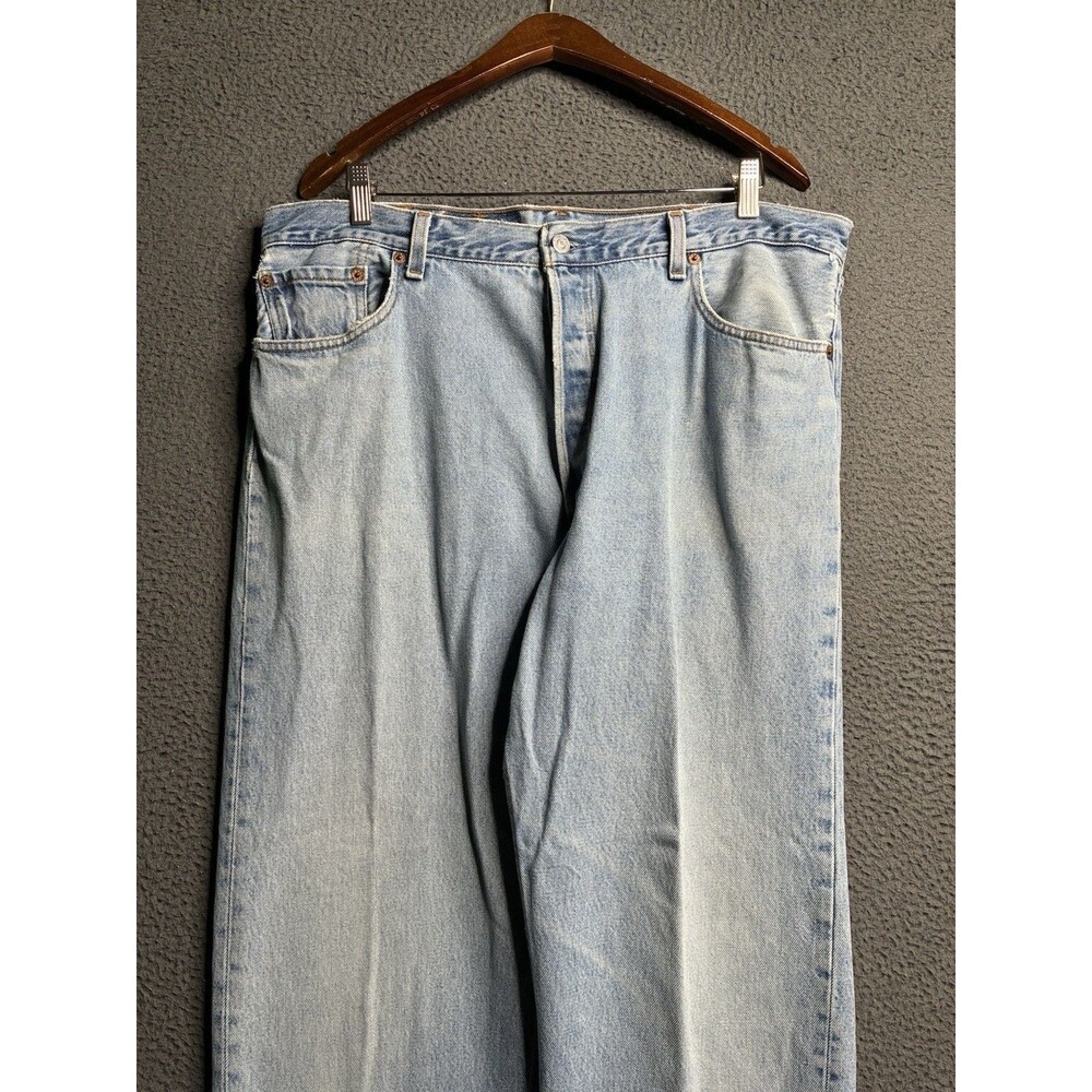 Vintage 90s Levi’s 501 Made in USA Denim Straight Leg Jeans Measured 38x35 - Picture 16 of 16